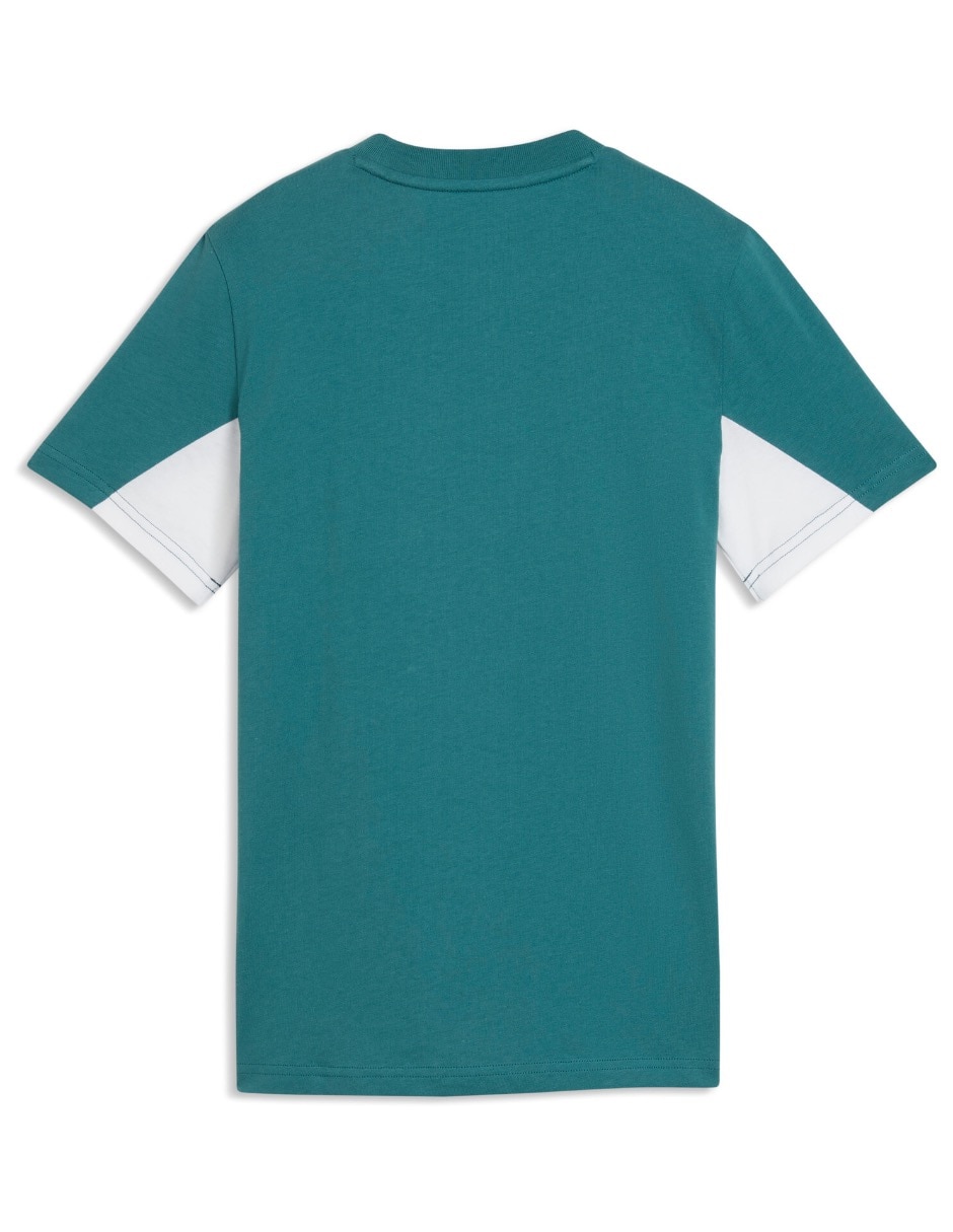 Playera deportiva para entrenamiento Ess Block Tee B de niño 4