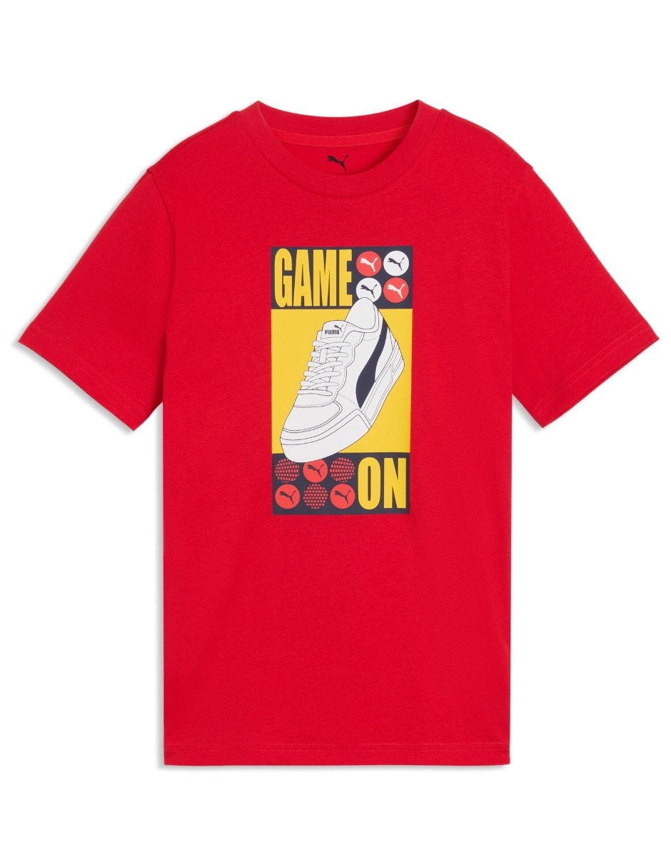 Playera deportiva para entrenamiento Graphic Sneaker Tee B de niño Playera deportiva para entrenamiento Graphic Sneaker Tee B de niño