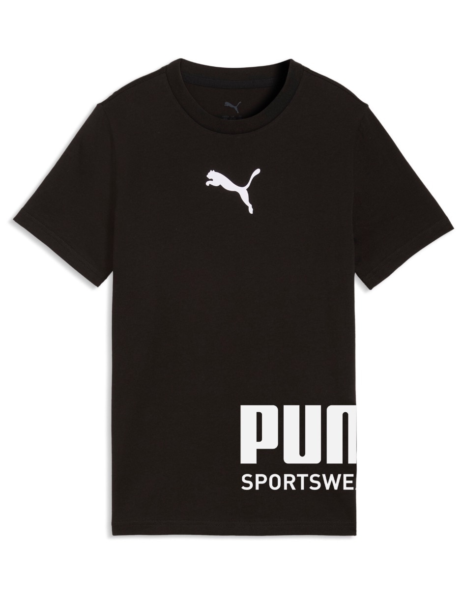 Playera deportiva para entrenamiento Puma Puma Sport Graphic Tee B de niño