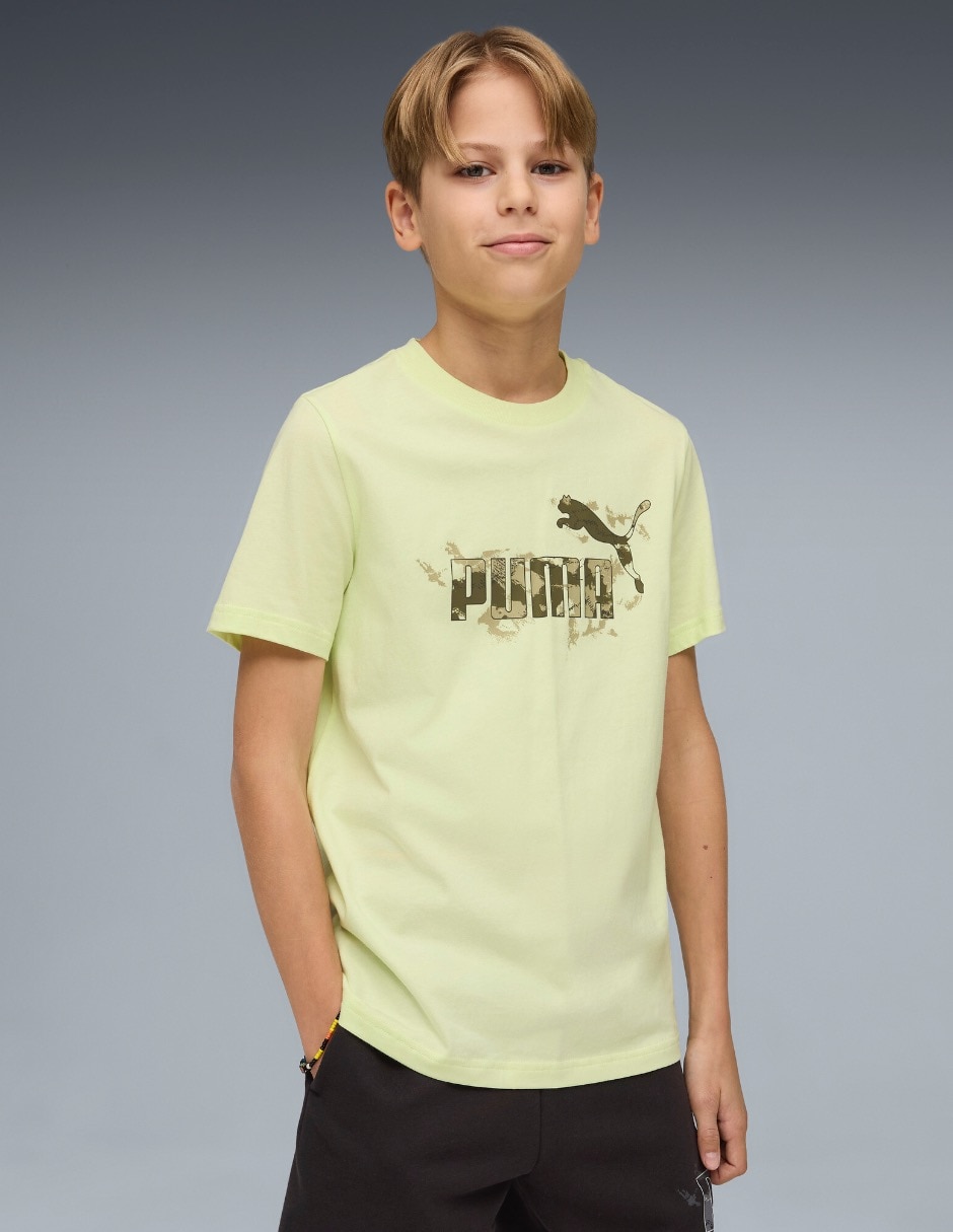Playera deportiva para entrenamiento Puma de niño