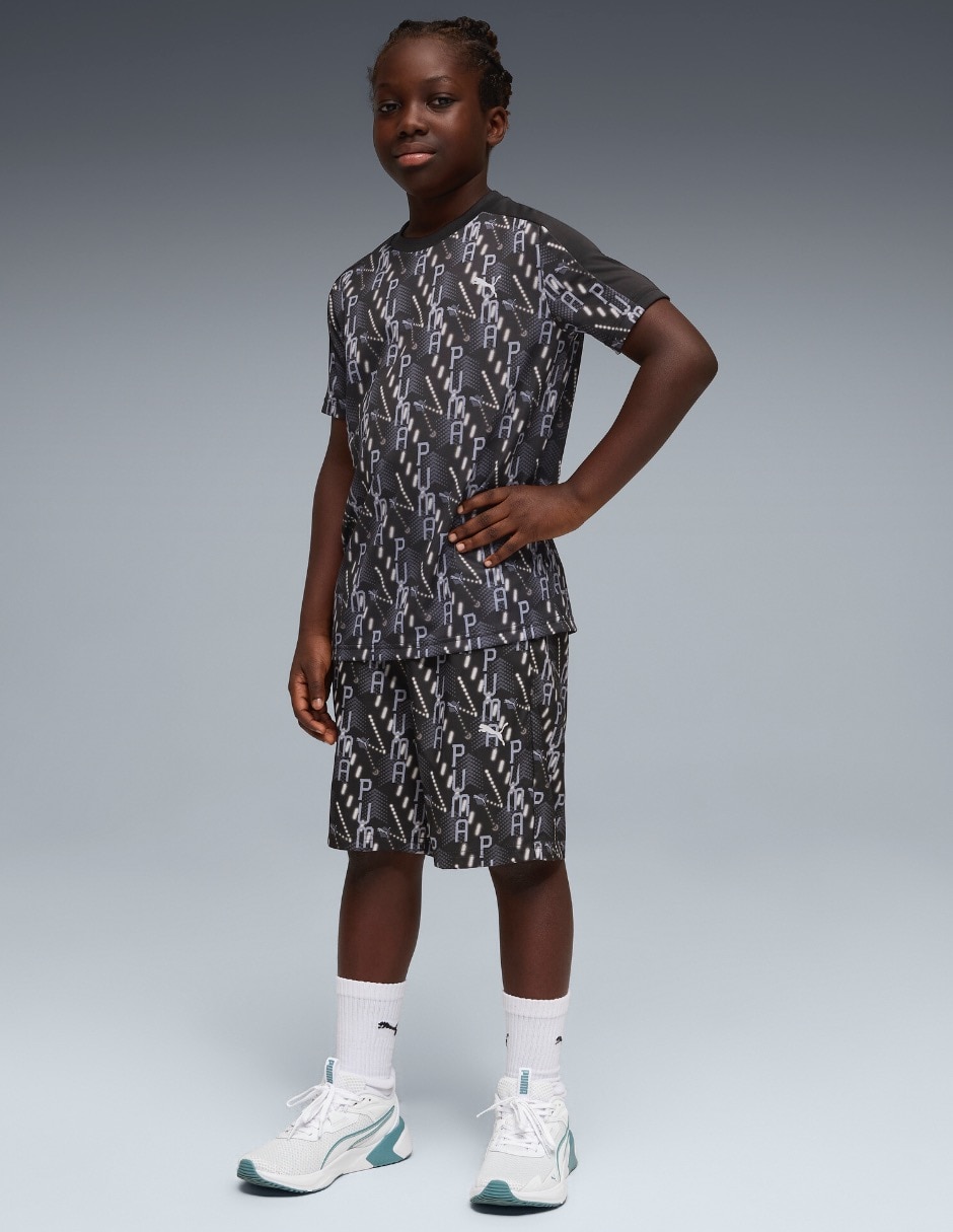 Short sin diseño tad ess aop woven shorts b "para" entrenamiento niño 5