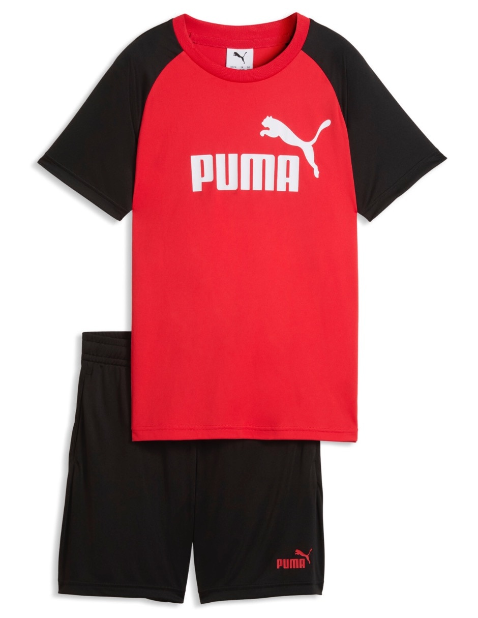 Conjunto deportivo Puma Logo Essentials No. 1 para niño