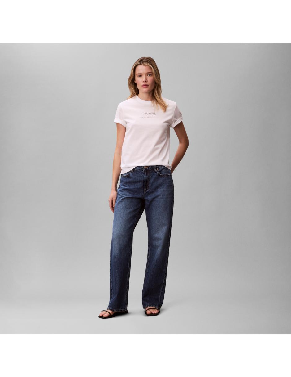 Playera manga corta cuello redondo para mujer 3
