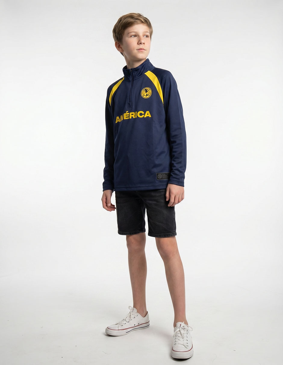 Playera deportiva para fútbol fútbol club america club américa de niño