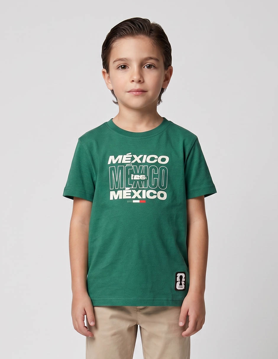 Playera deportiva para fútbol fútbol fifa méxico méxico de niño