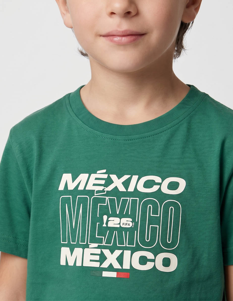 Playera deportiva para fútbol fútbol fifa méxico méxico de niño