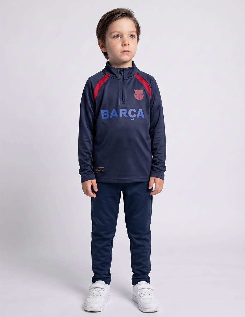 Playera deportiva para fútbol FC Barcelona Club Barcelona de niño