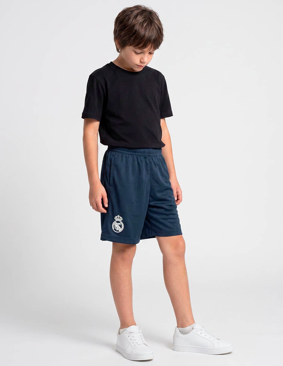 Short con bolsillos para fútbol para niño Short con bolsillos para fútbol para niño