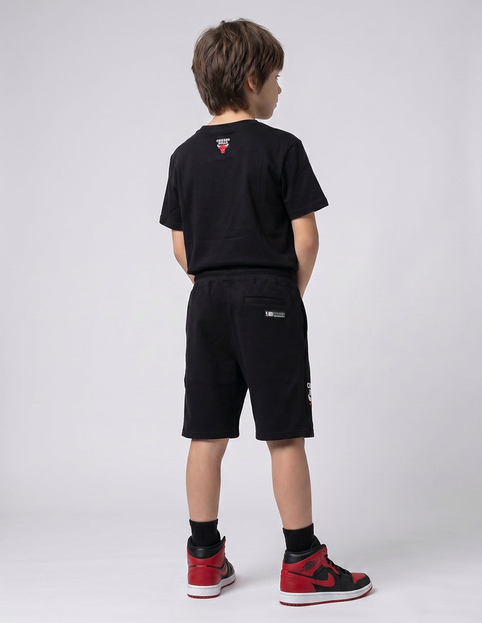 Conjunto deportivo nba chicago bulls de algodón para niño