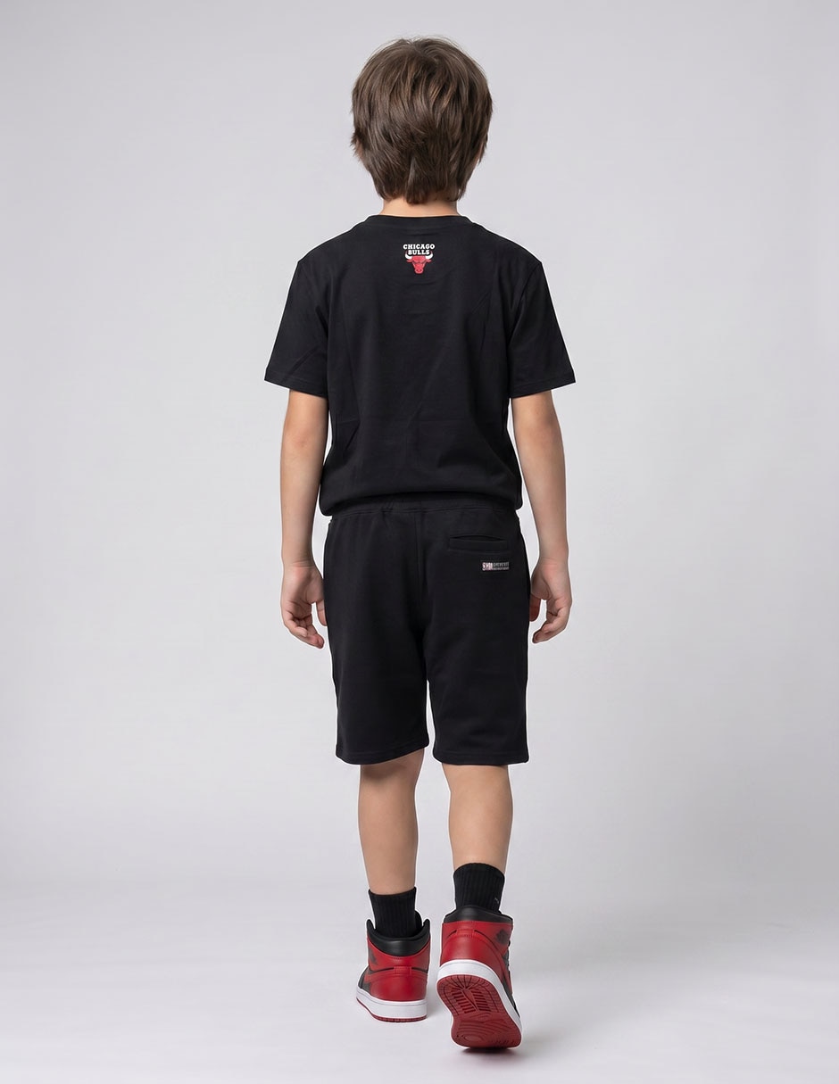 Conjunto deportivo nba chicago bulls de algodón para niño