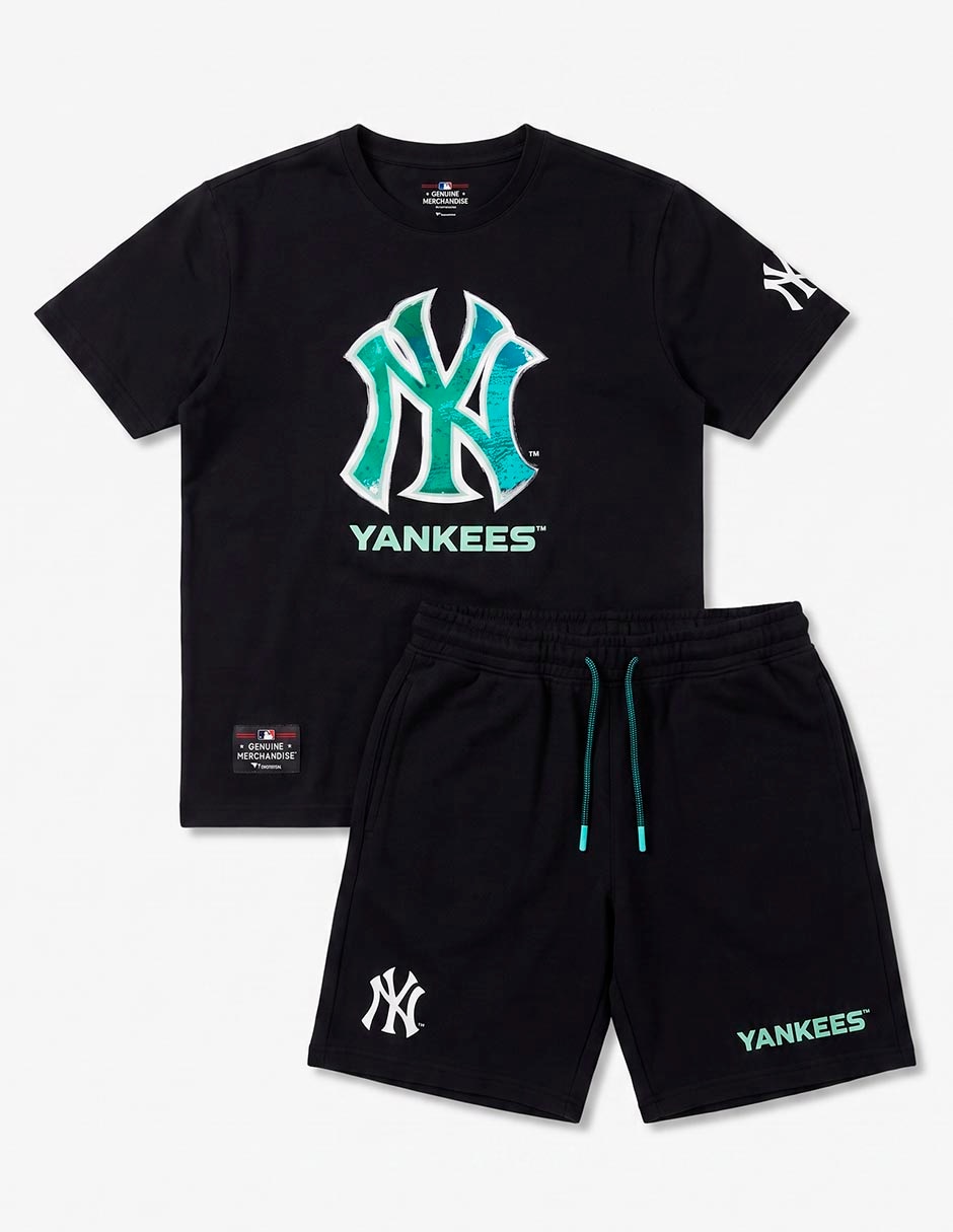 Conjunto deportivo new york yankees de algodón para niño 2