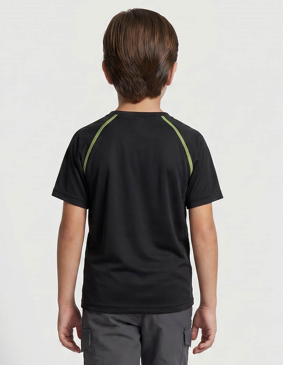Playera deportiva para entrenamiento x10 de niño
