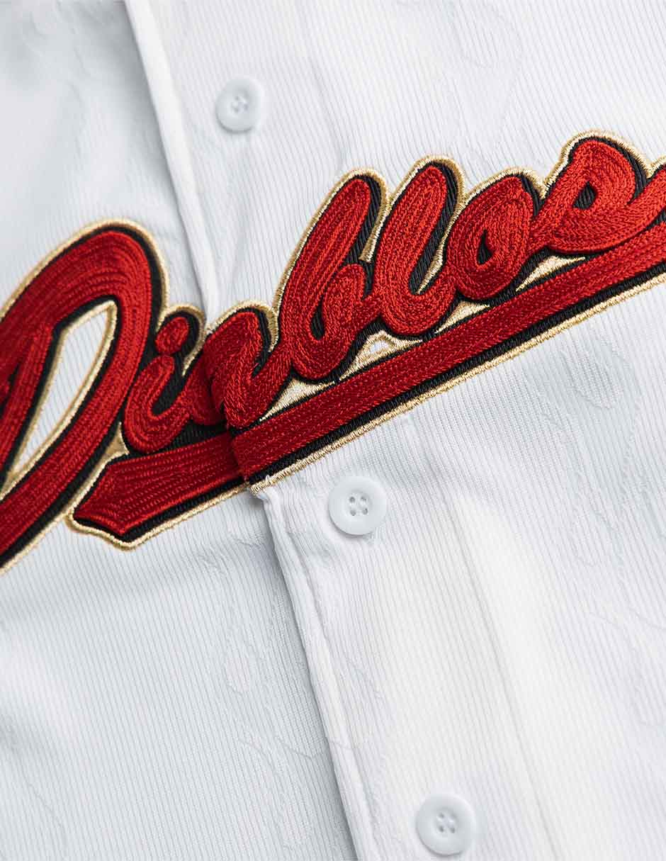 Jersey de Diablos Rojos del México local manga corta New Era para niño