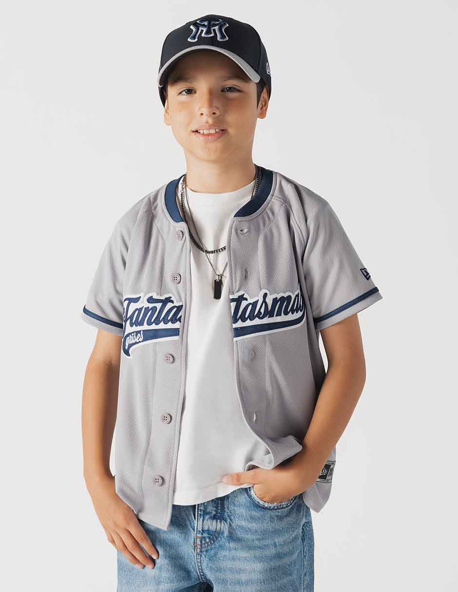 Jersey de sultanes de monterrey visitante de manga corta para niño Jersey de sultanes de monterrey visitante de manga corta para niño