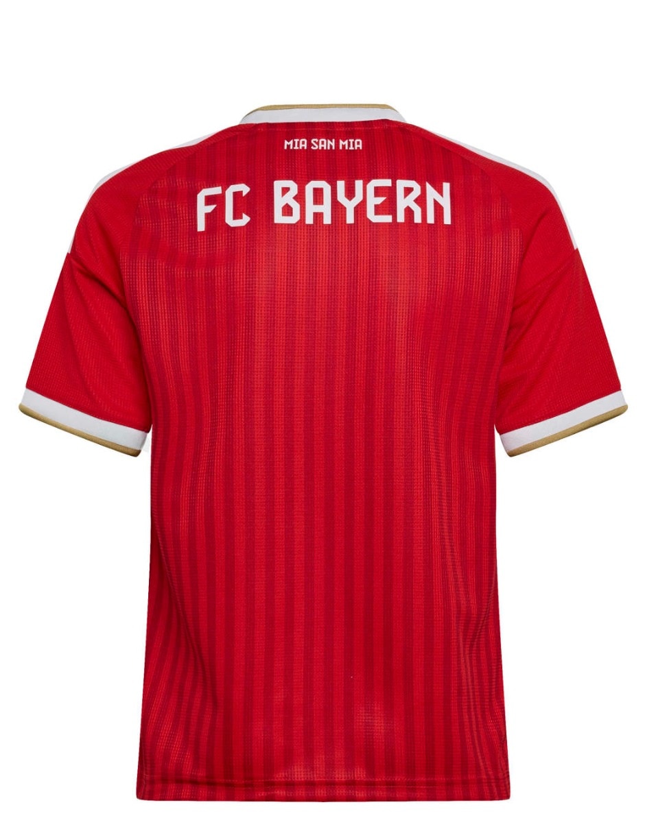 Jersey de Bayern Munich local manga corta jugador para niño 4