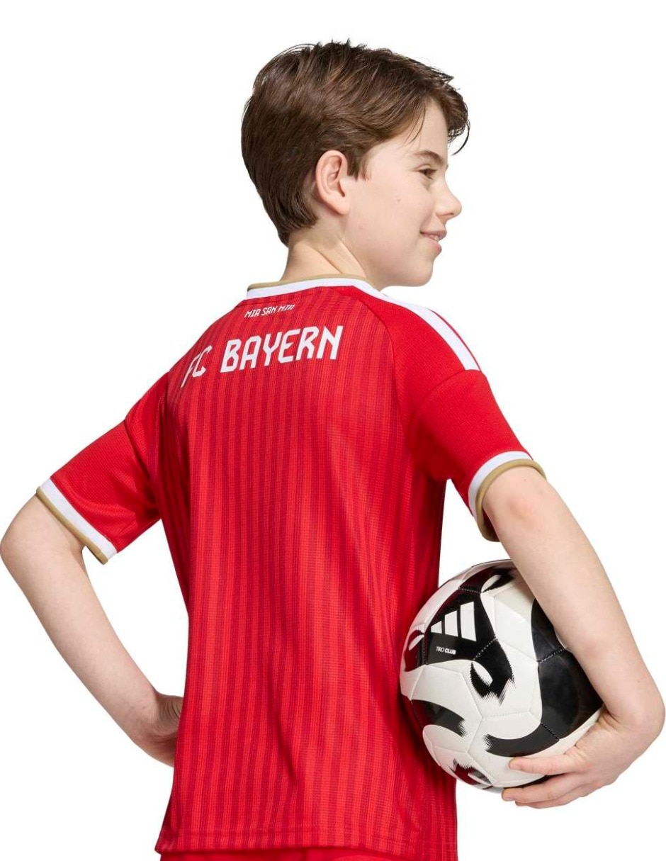 Jersey de Bayern Munich local manga corta jugador para niño 5