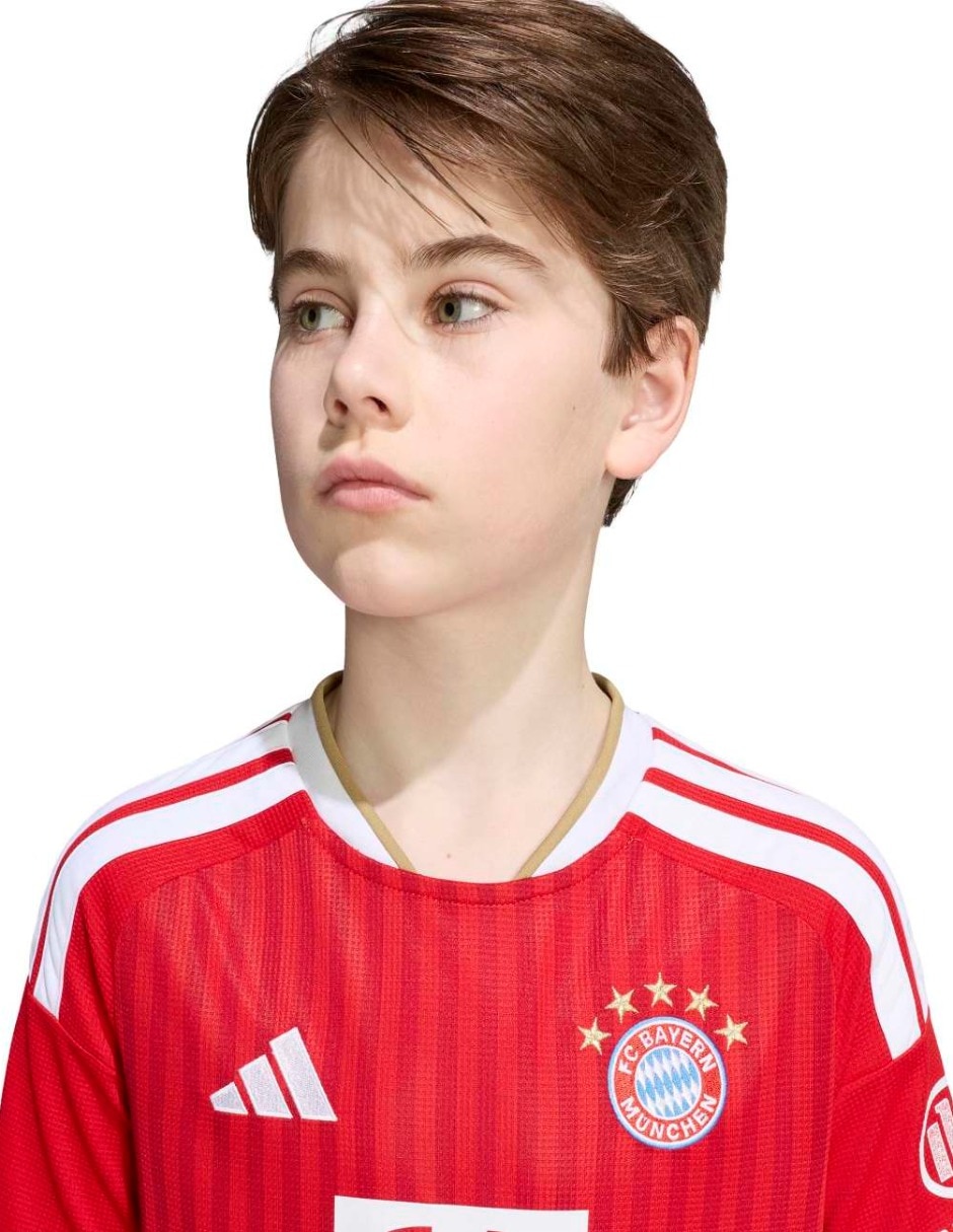 Jersey de Bayern Munich local manga corta jugador para niño 7