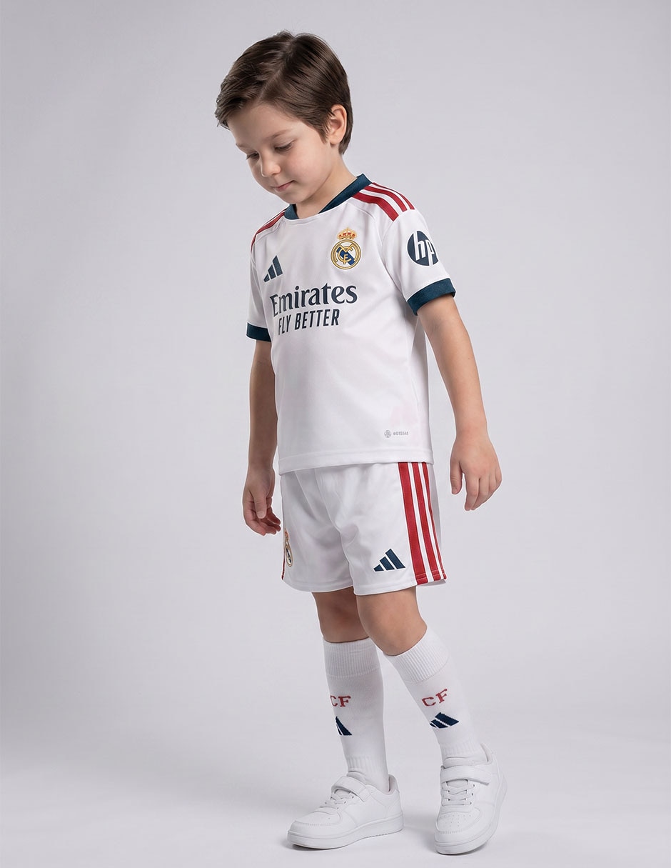 Jersey de Real Madrid Club de Fútbol Entrenamiento de manga corta ADIDAS Jugador para niño