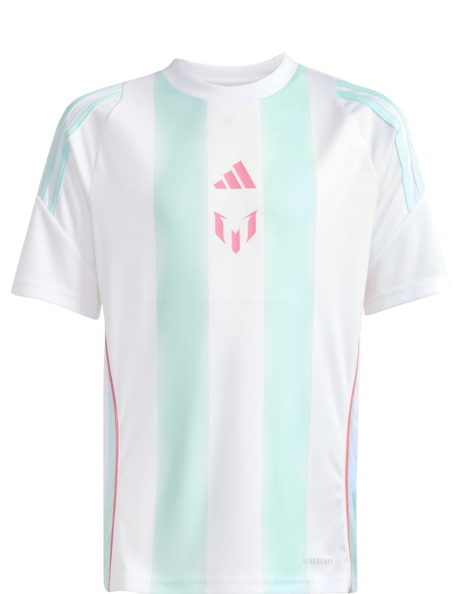 Jersey de entrenamiento de Lionel Messi manga corta Adidas jugador unisex