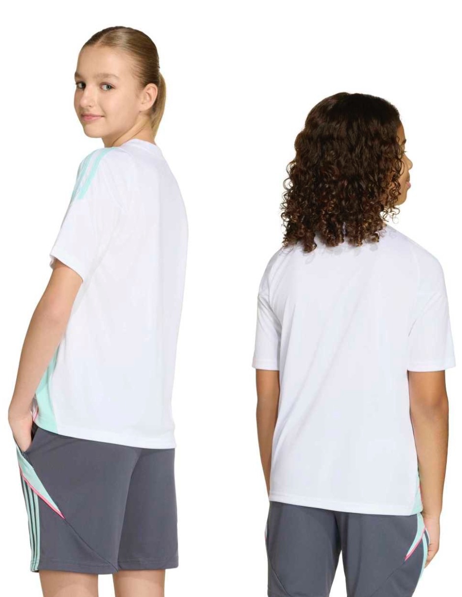 Jersey de entrenamiento de Lionel Messi manga corta Adidas jugador unisex