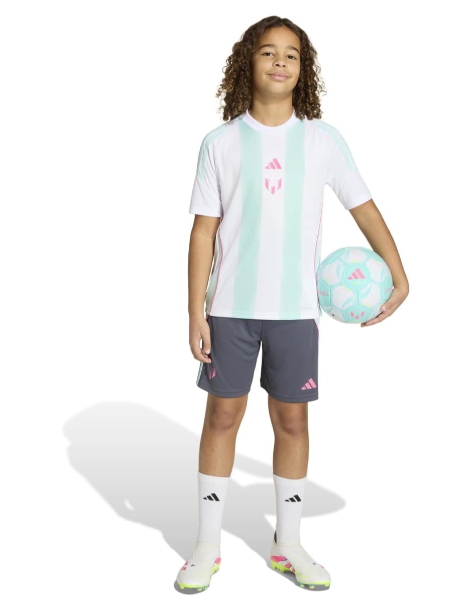 Jersey de entrenamiento de Lionel Messi manga corta Adidas jugador unisex
