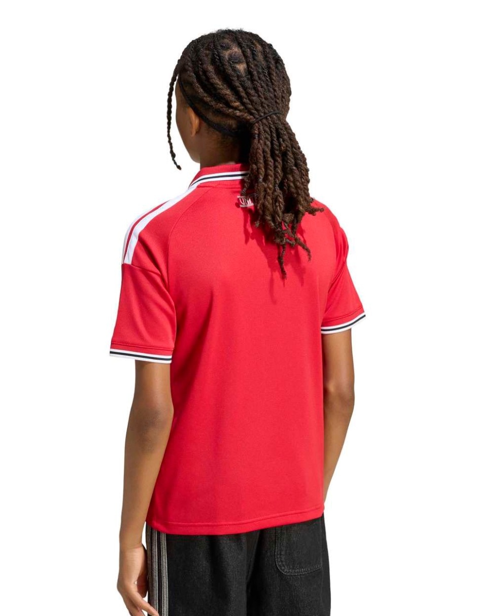 Jersey de manchester united entrenamiento de manga corta jugador para niño 5