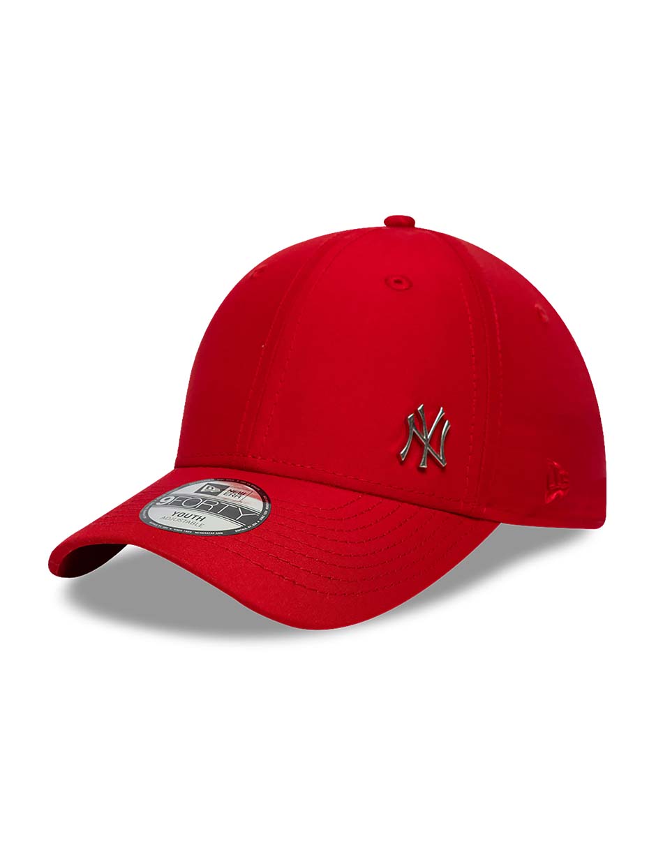 Gorra visera curva correa ajustable para béisbol new era k flawless mlb new york yankees para niño