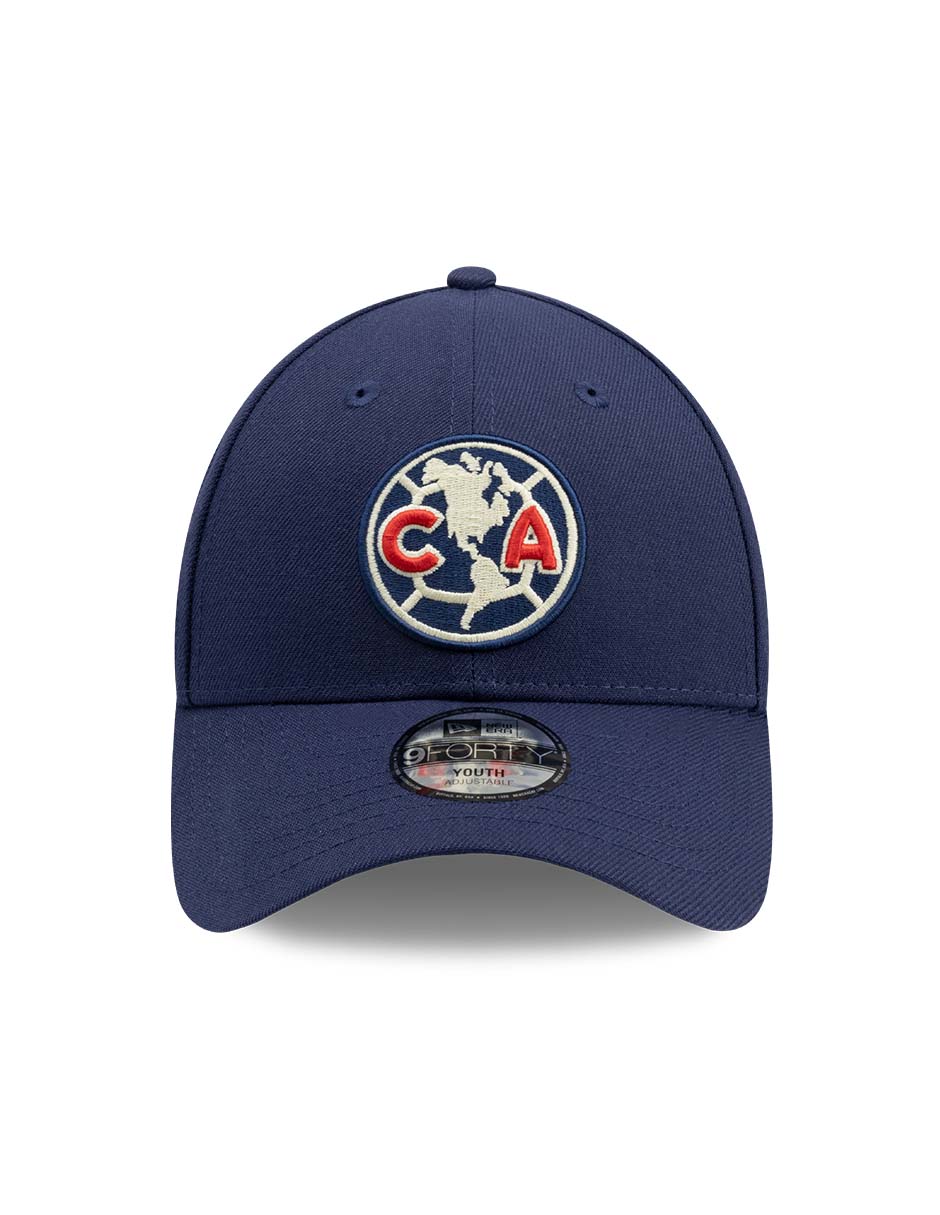 Gorra visera curva correa ajustable para fútbol new era classics stock catalog fútbol club américa para niño