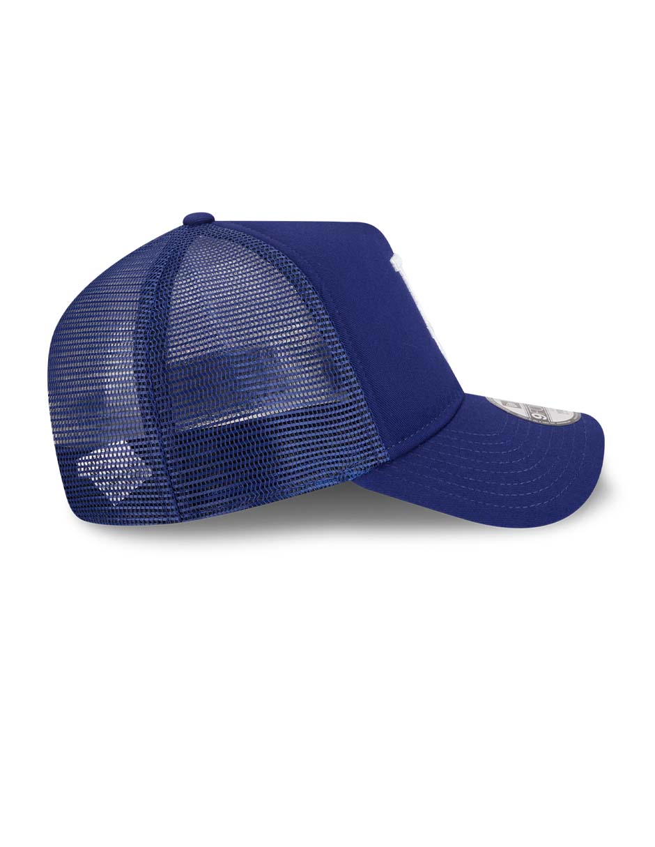 Gorra visera curva correa ajustable para béisbol new era evergreen mlb los angeles dodgers para niño