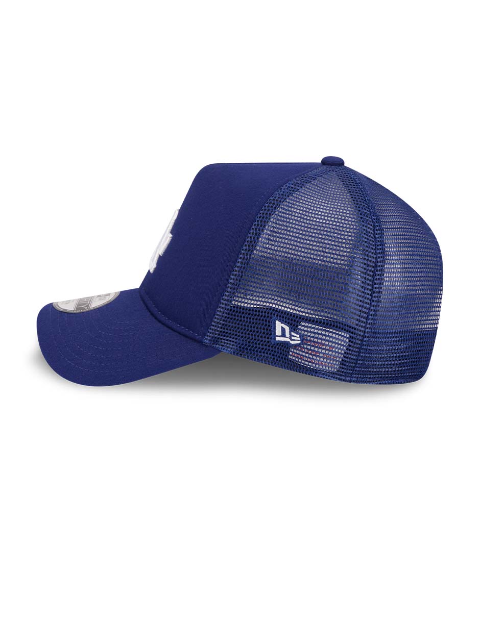 Gorra visera curva correa ajustable para béisbol new era evergreen mlb los angeles dodgers para niño