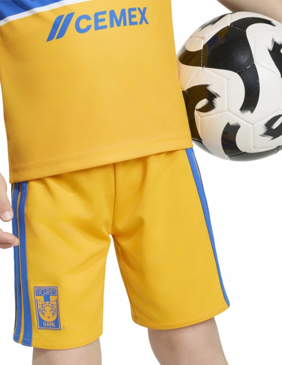 Conjunto short deportivo tigres de algodón para niño 4