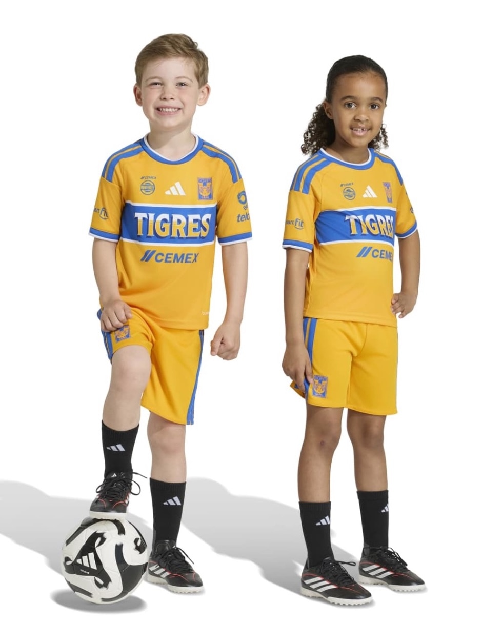 Conjunto short deportivo tigres de algodón para niño 5