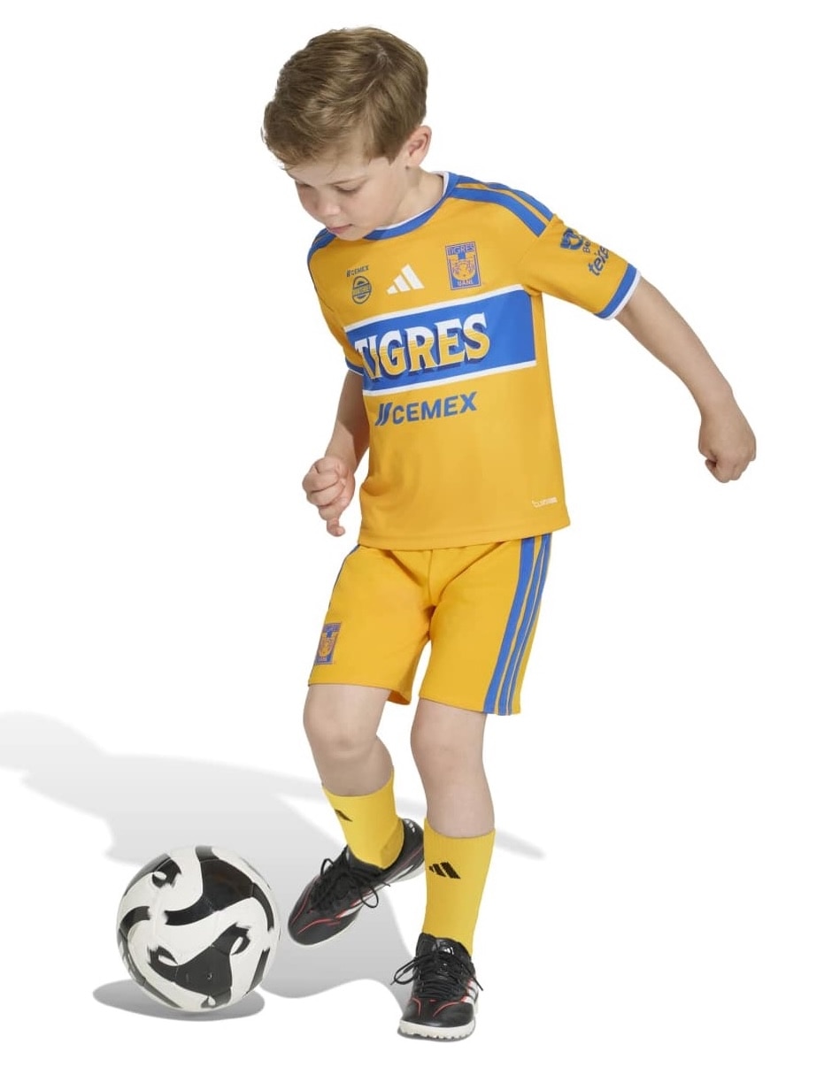 Conjunto short deportivo tigres de algodón para niño 7