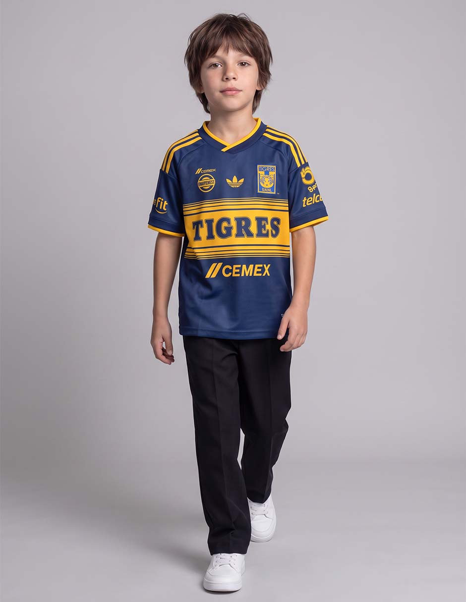 Jersey de Tigres UANL Visitante de No aplica manga Corta No aplica para Niño Jersey de Tigres UANL Visitante de No aplica manga Corta No aplica para Niño