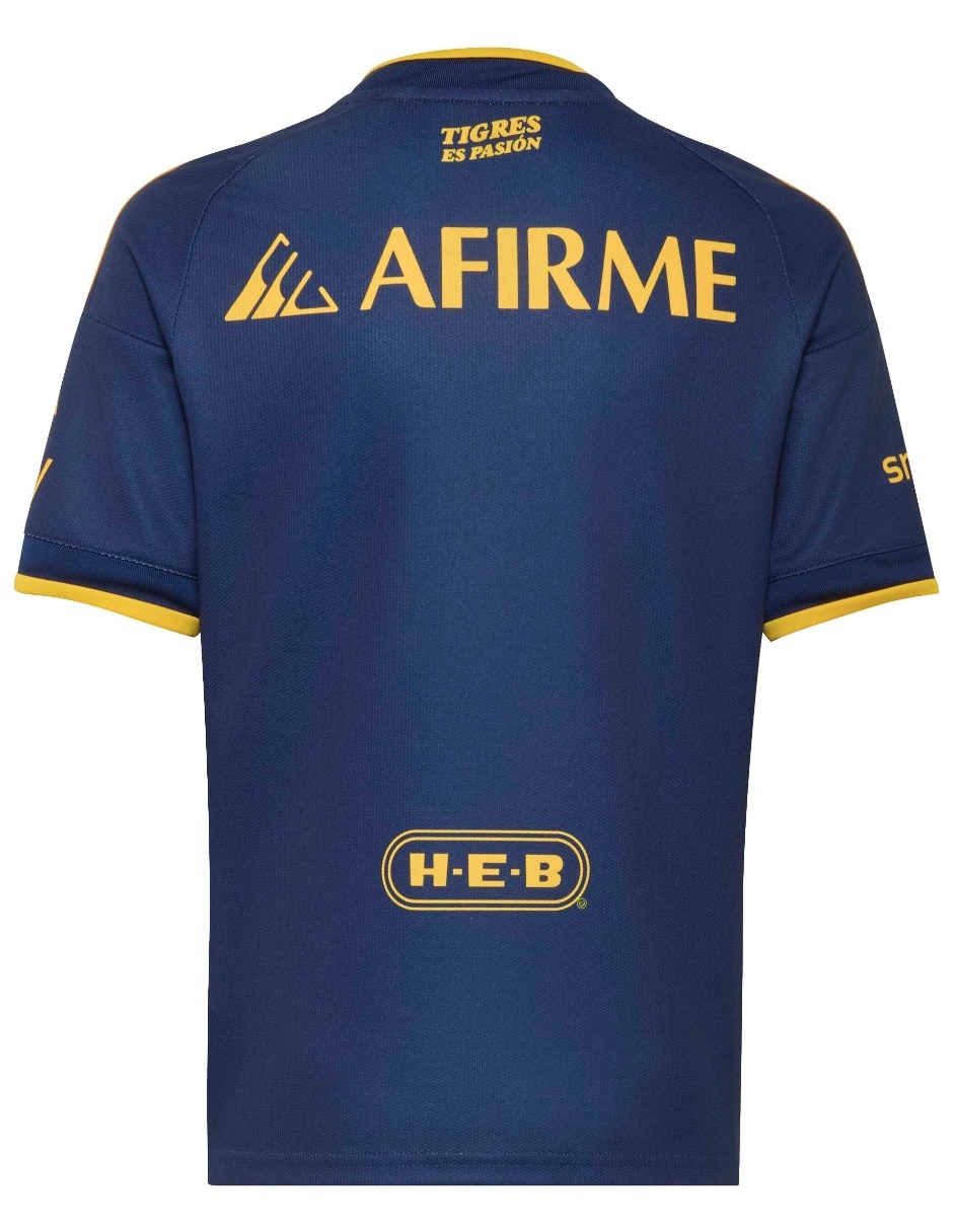 Jersey de Tigres UANL Visitante de manga corta para Niño 5