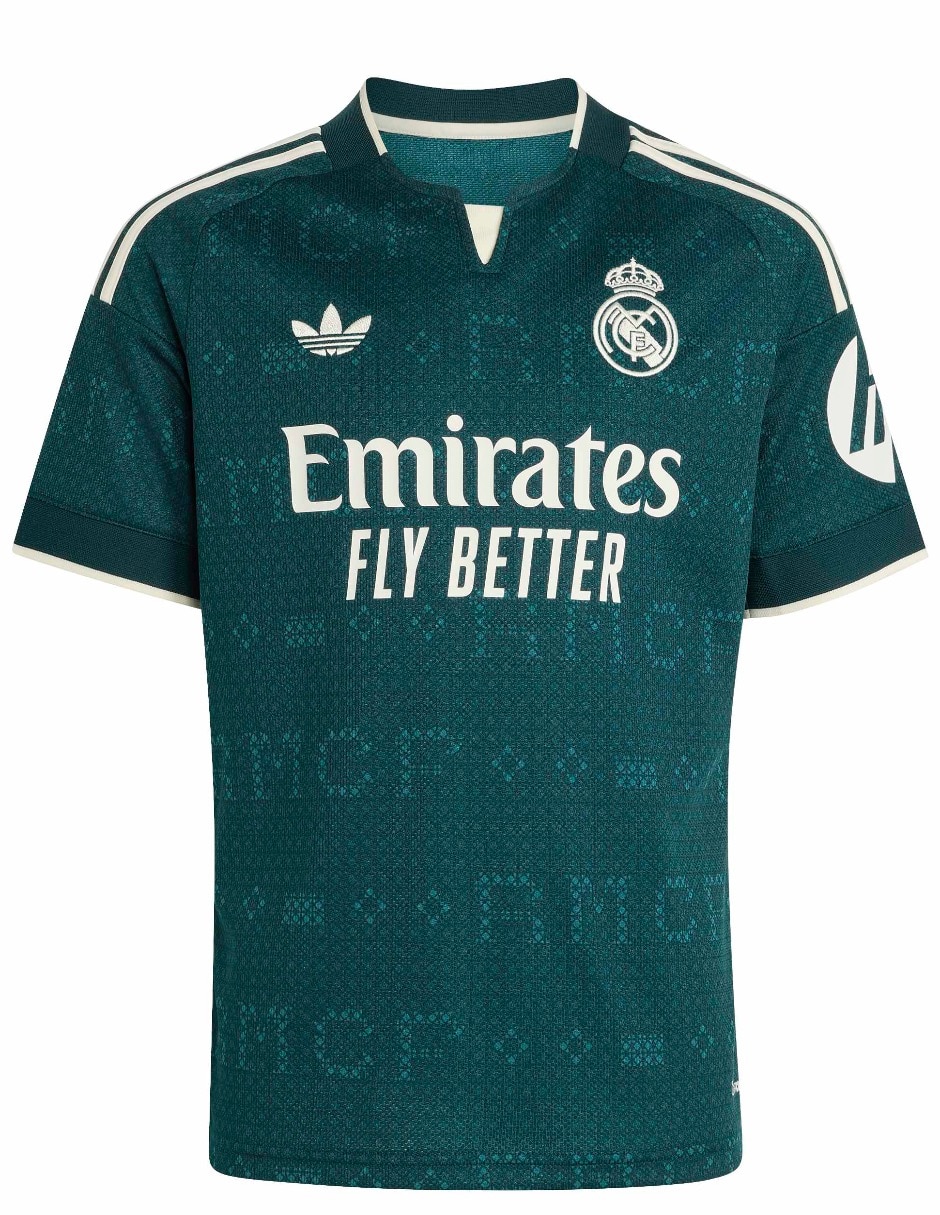 Jersey de real madrid club de fútbol visitante manga corta para niño 2