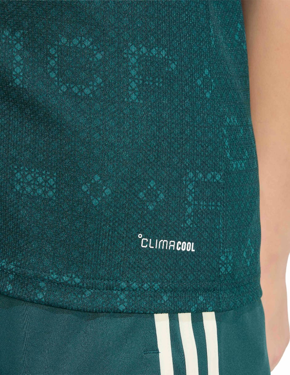 Jersey de real madrid club de fútbol visitante manga corta para niño 5