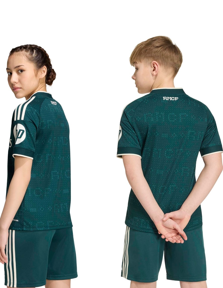 Jersey de real madrid club de fútbol visitante manga corta para niño 6