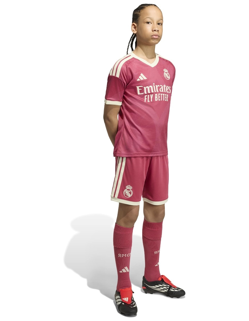 Jersey de Real Madrid Club de Fútbol Tercer equipo manga corta para niño 2