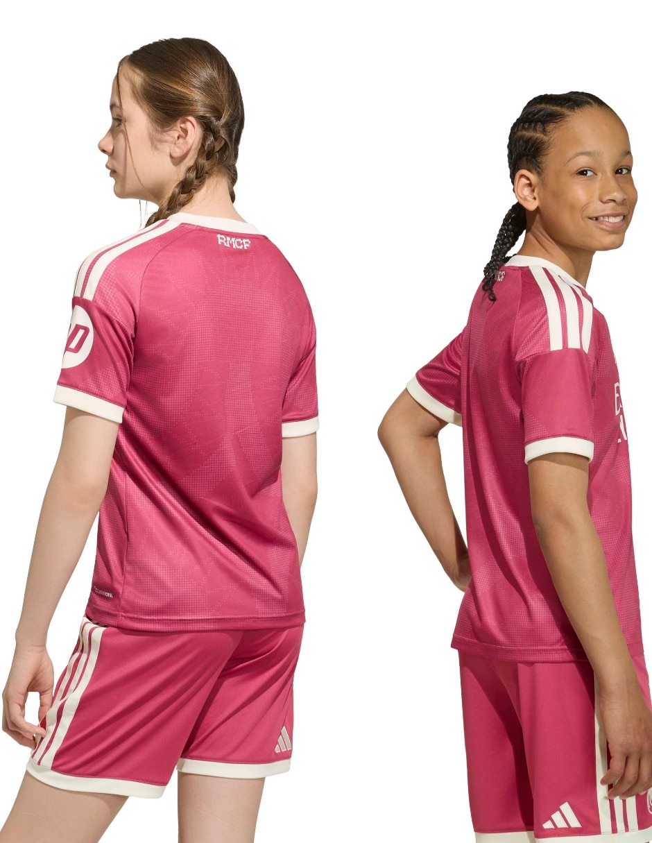 Jersey de Real Madrid Club de Fútbol Tercer equipo manga corta para niño 4