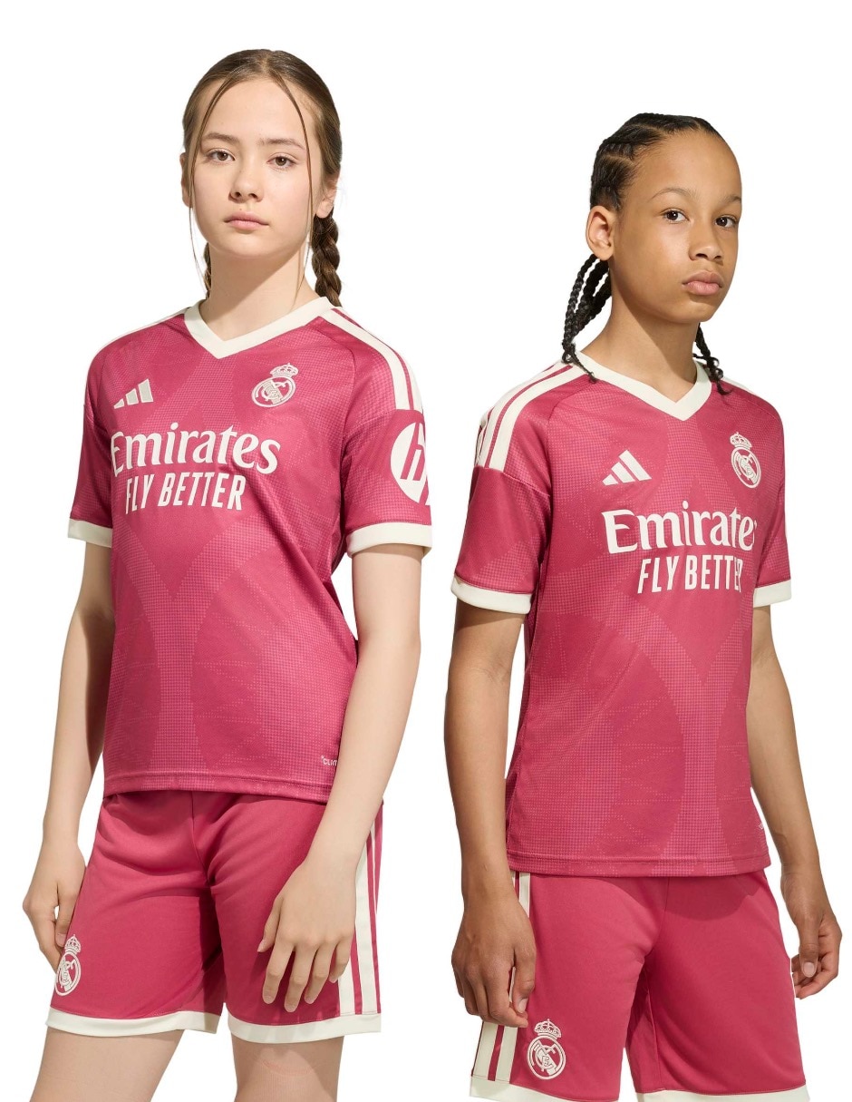Jersey de Real Madrid Club de Fútbol Tercer equipo manga corta para niño 5