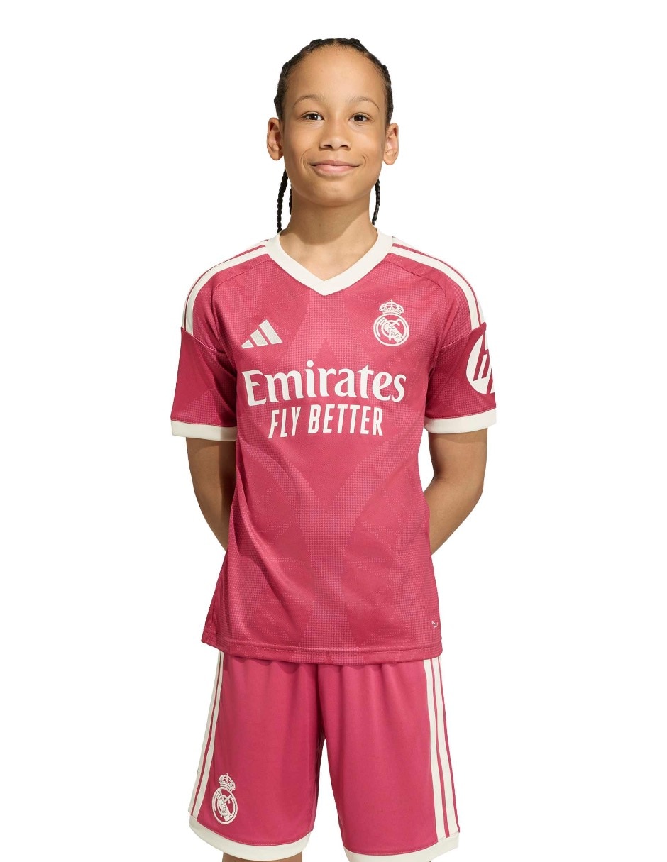 Jersey de Real Madrid Club de Fútbol Tercer equipo manga corta para niño 6