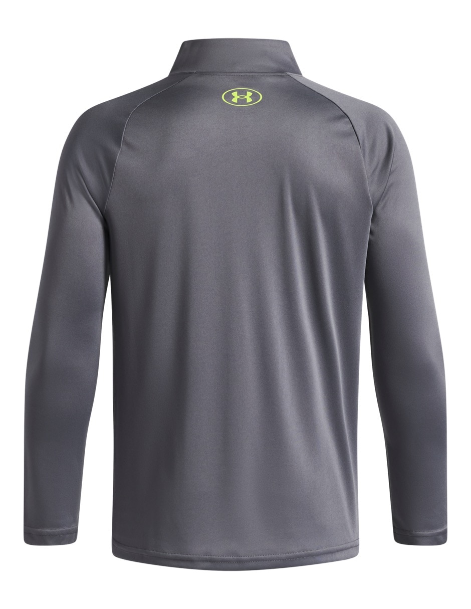 Sudadera ua tech 20 12 zip para niño 3