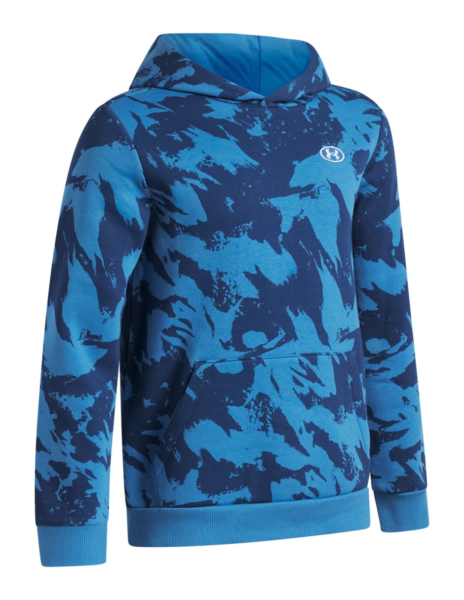 Sudadera ua b rival fleece printed hd para niño 3