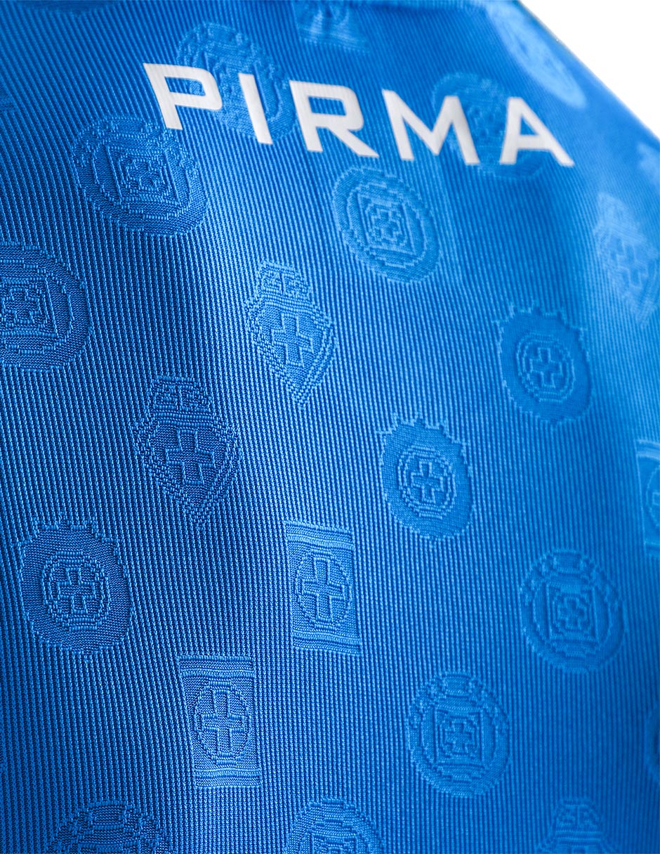 Jersey de club de fútbol cruz azul local de manga corta fan para niño 4