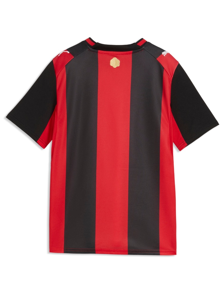 Jersey de ac milan local de manga corta jugador para niño 2