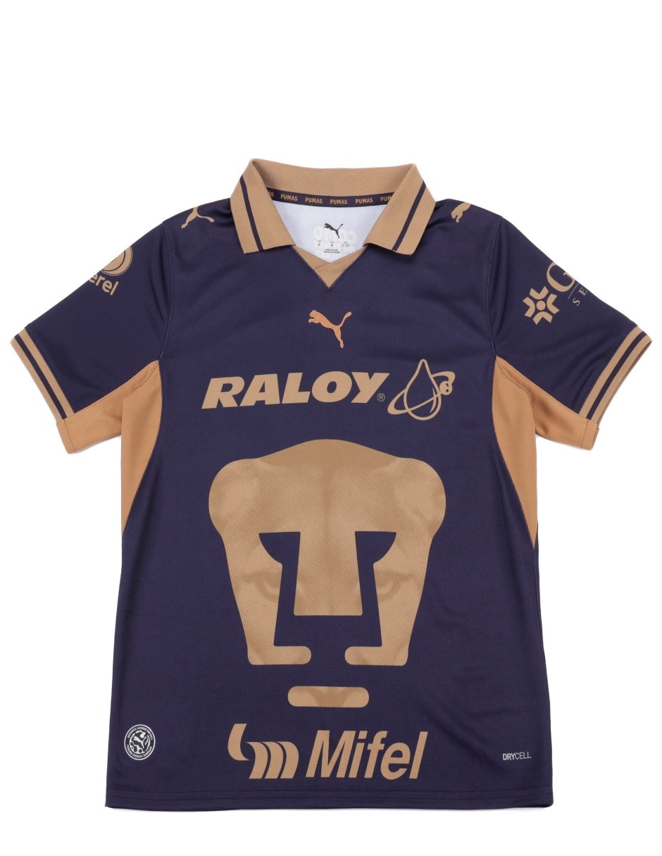 Jersey de Pumas de la UNAM local jugador para niño Jersey de Pumas de la UNAM local jugador para niño