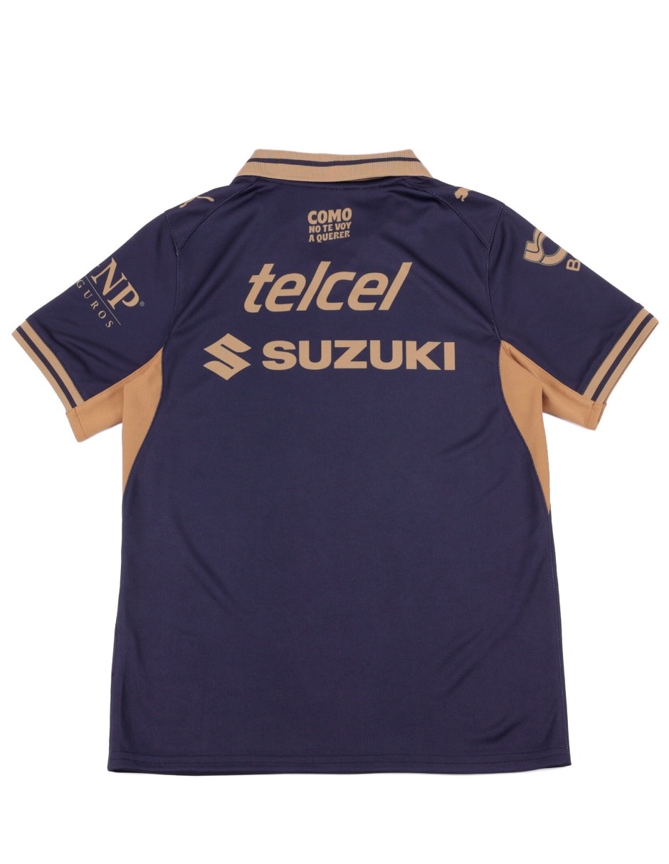 Jersey de Pumas de la UNAM local jugador para niño 3