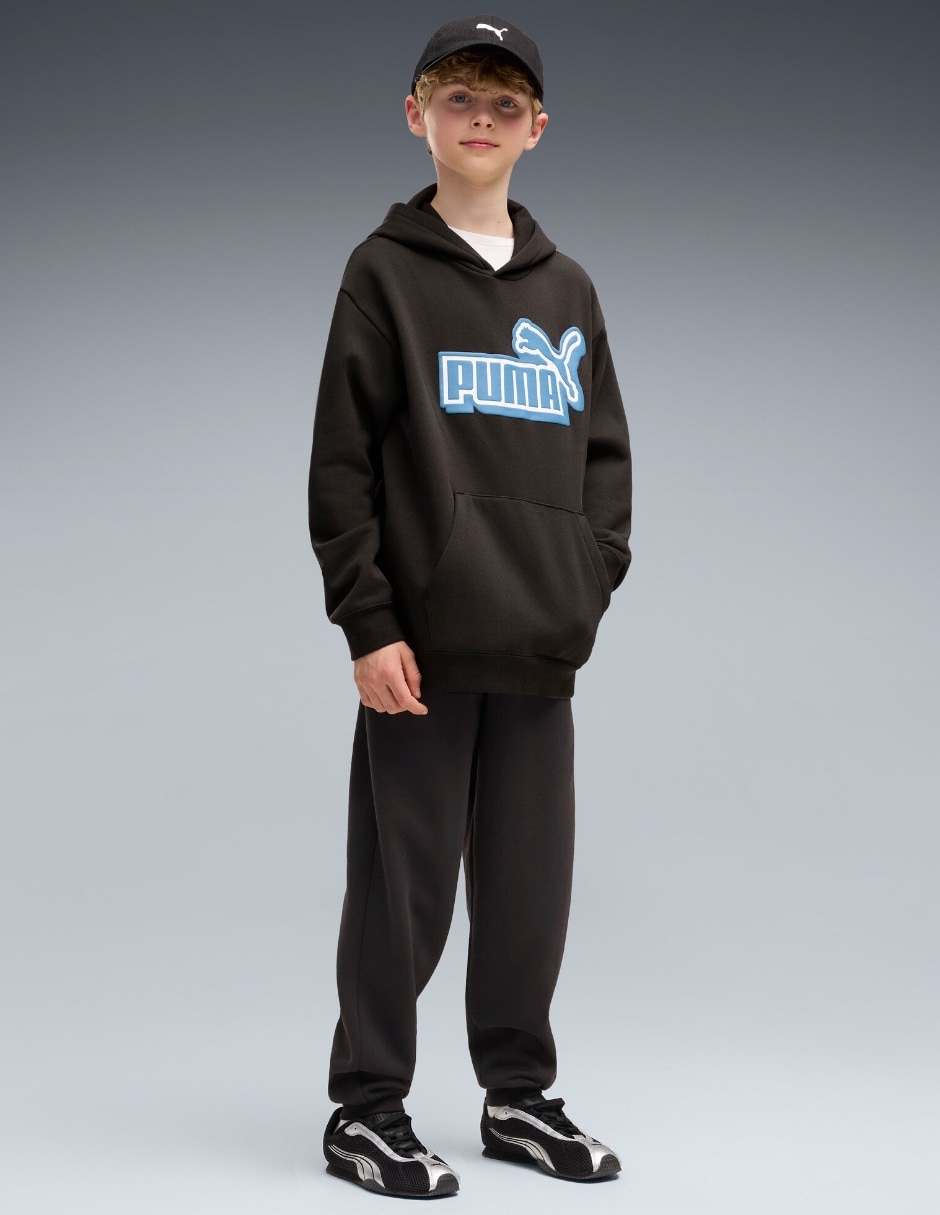 Sudadera Puma cuello redondo con capucha para niño