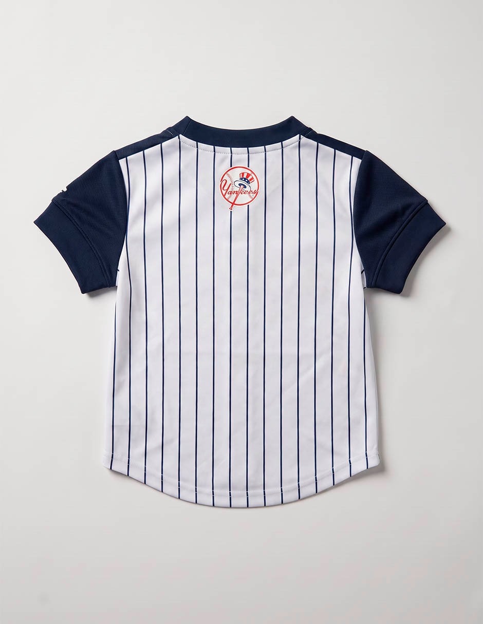 Jersey de new york yankees conmemorativo de manga corta para niño 2
